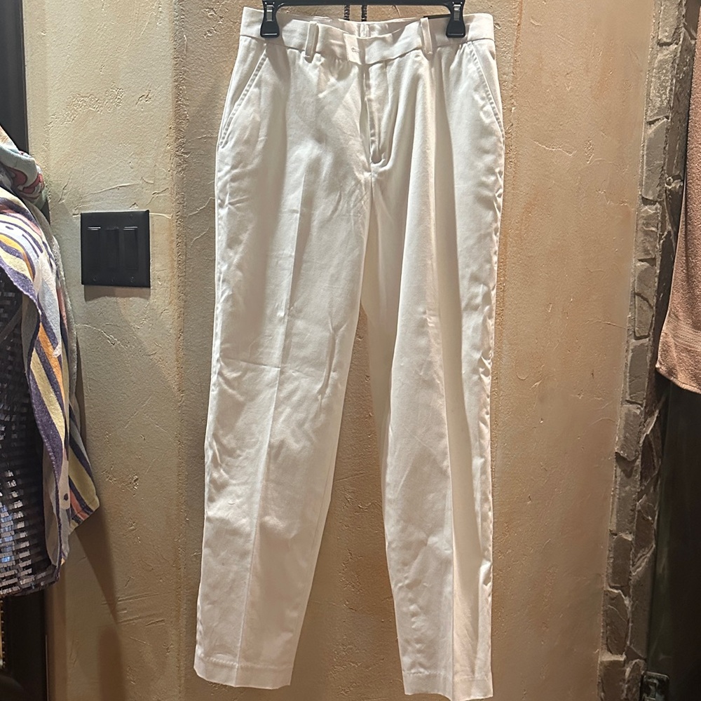 Class Club Men's Cream Chinos